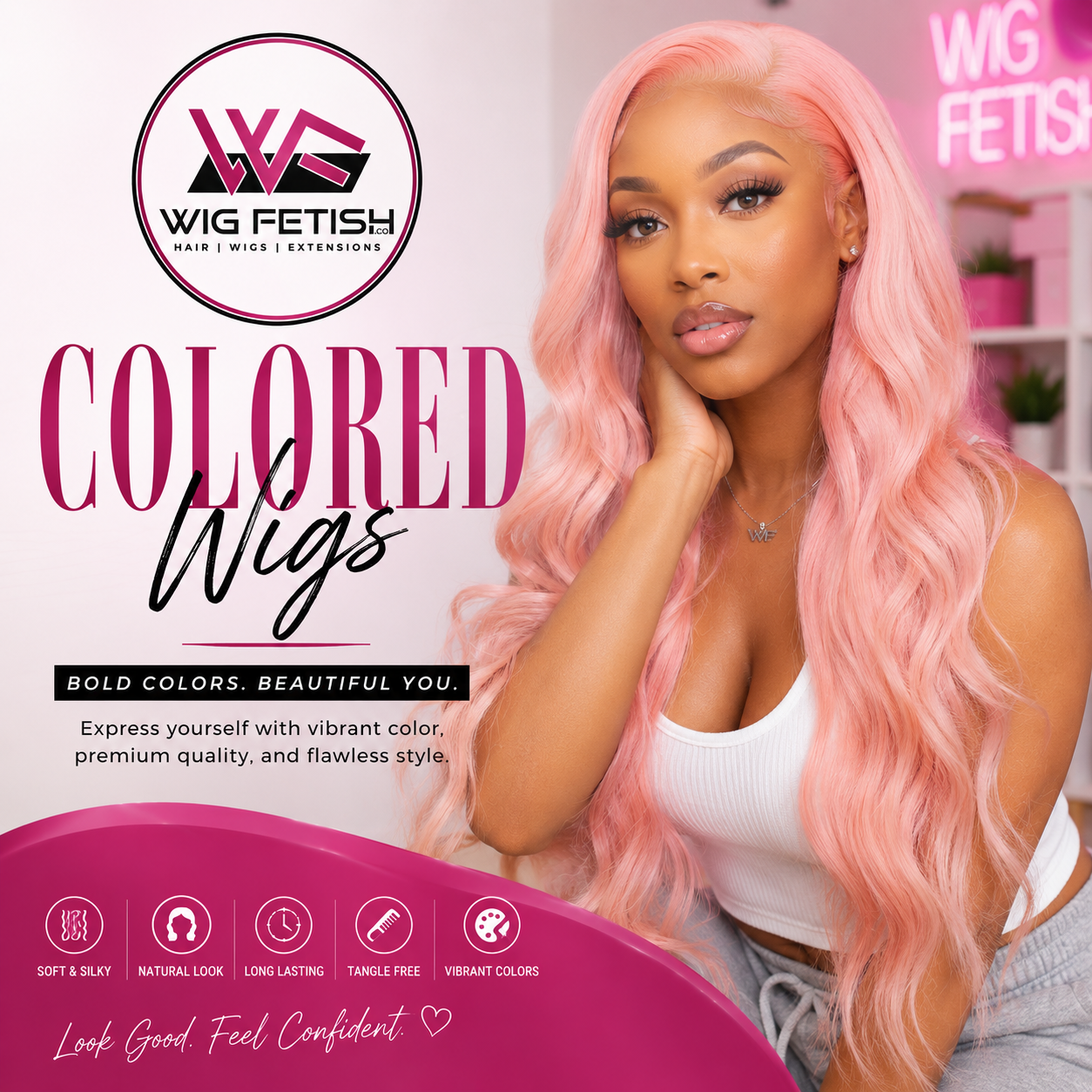 Coloured Wigs
