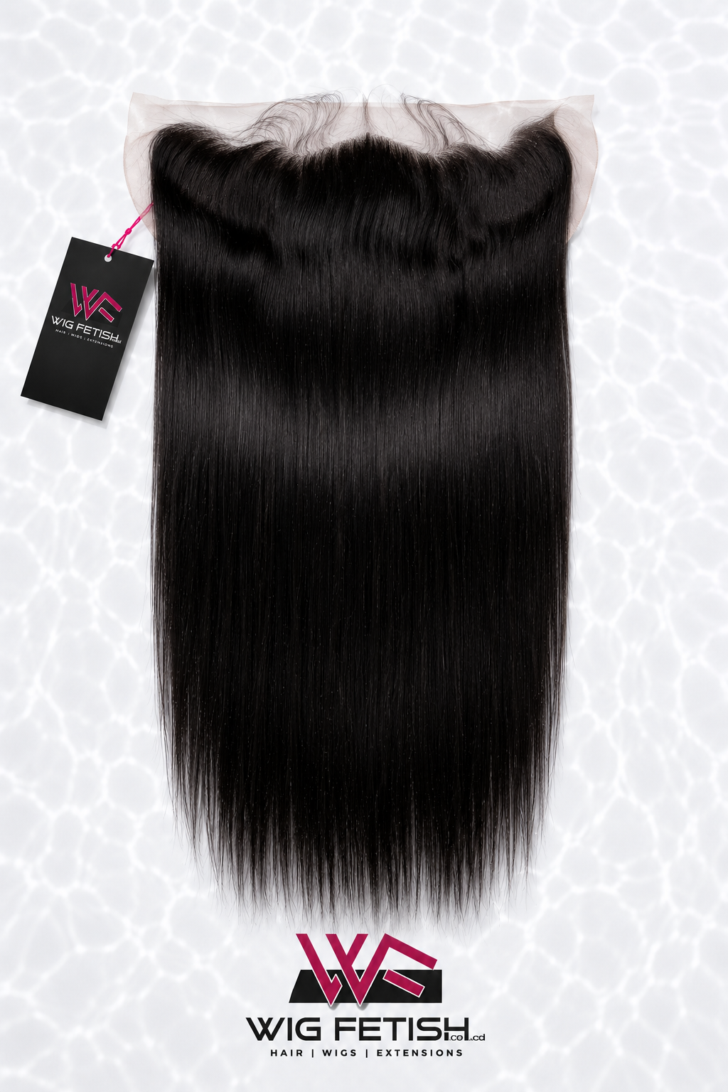 BLACK 13X4 PREPLUCKED Butta™ HD Transparent Lace Frontal by Wig Fetish Co.