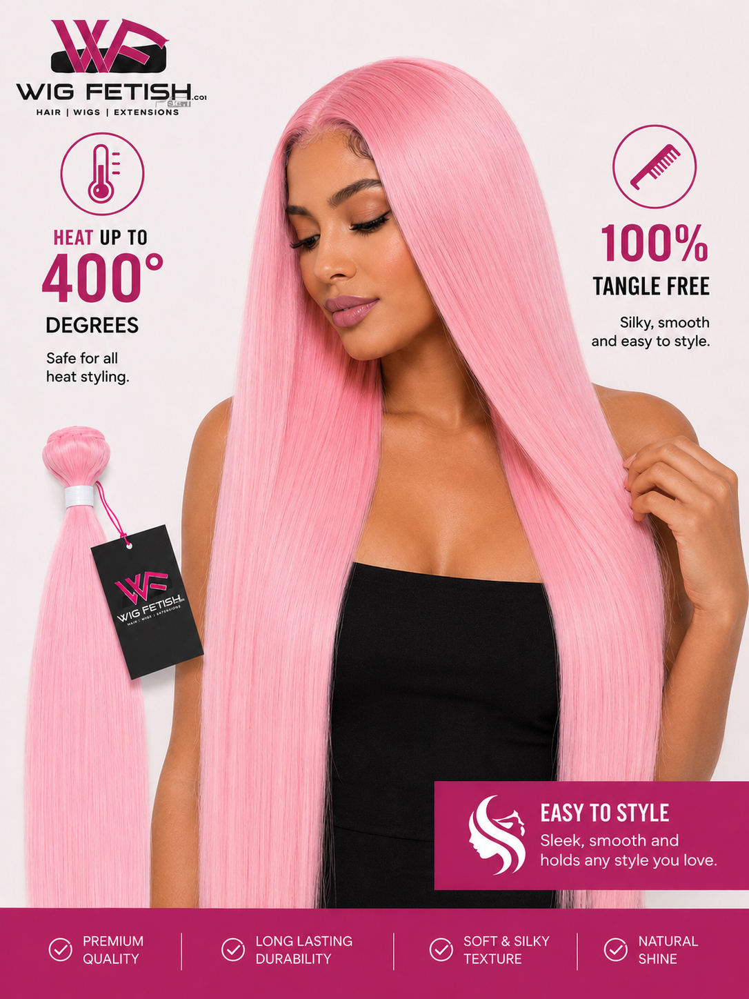 Pink Butta Bundle™ by Wig Fetish Co.