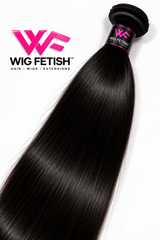 BLACK SILKY STRAIGHT SINGLE Butta Bundle™ by Wig Fetish Co.