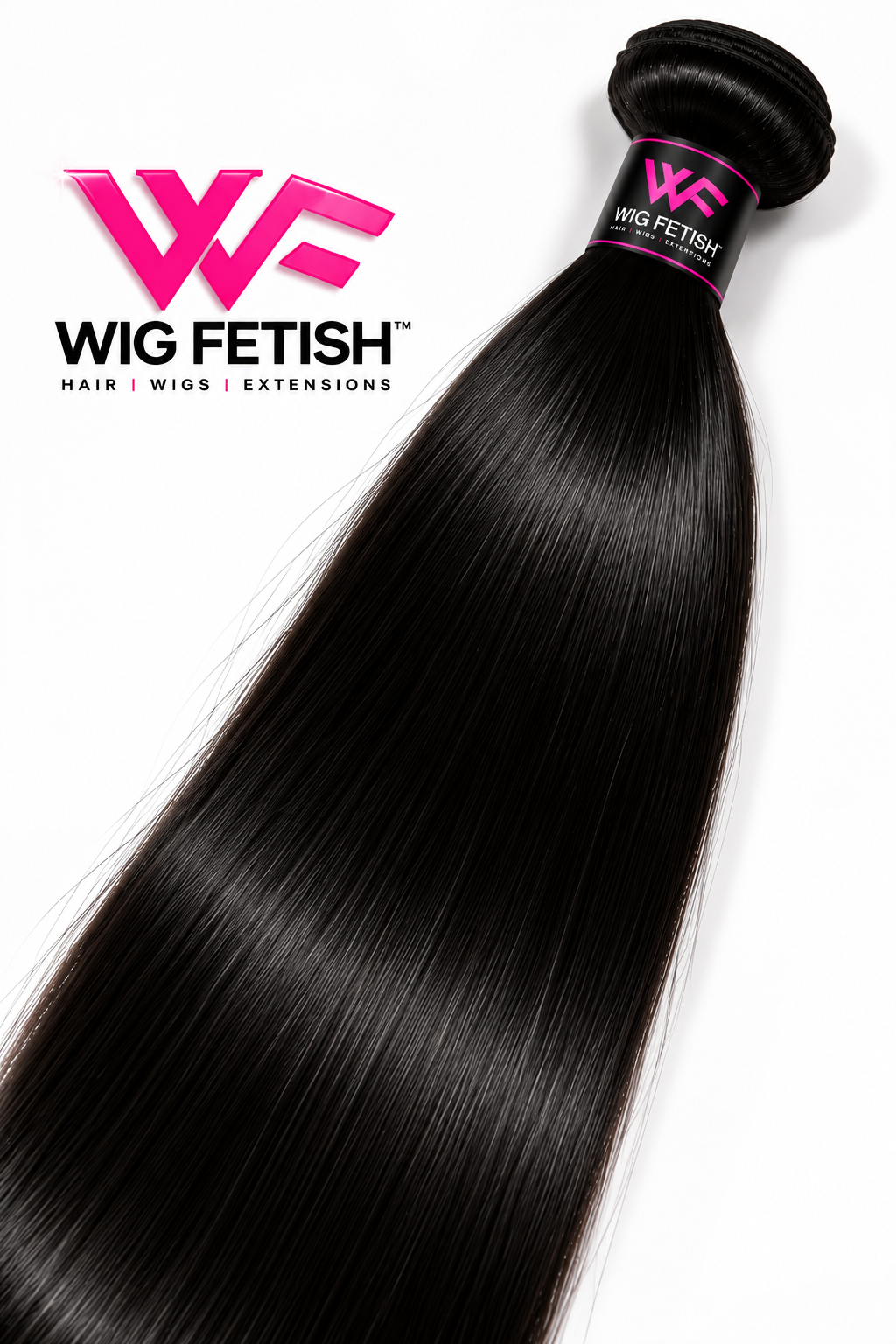 BLACK SILKY STRAIGHT SINGLE Butta Bundle™ by Wig Fetish Co.