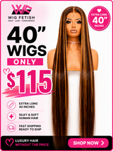 #4/27 HIGH LIGHT 13x6 40-Inch Lace Frontal Premium Fiber Human Blend Wig - Heat-Resistant, Luxury Long Wig for Glamorous Styling