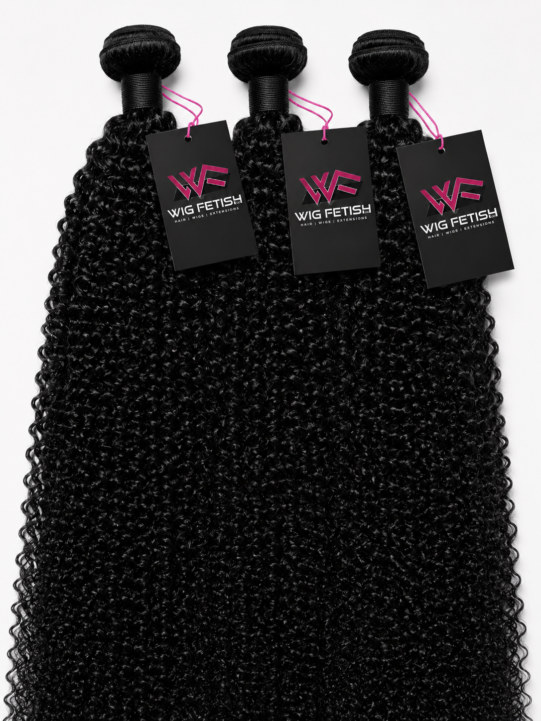 BLACK JERRY CURLY Butta Bundle™ by Wig Fetish Co.