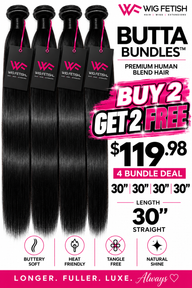 FLASH SALE BUTTA BUNDLES™ 30” 30” 30” 30” STRAIGHT — 4 BUNDLE  DEAL🔥⚡️ (FAST SHIPPING) 🚚📦